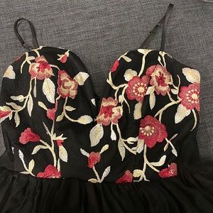 Fit and flare styled dress